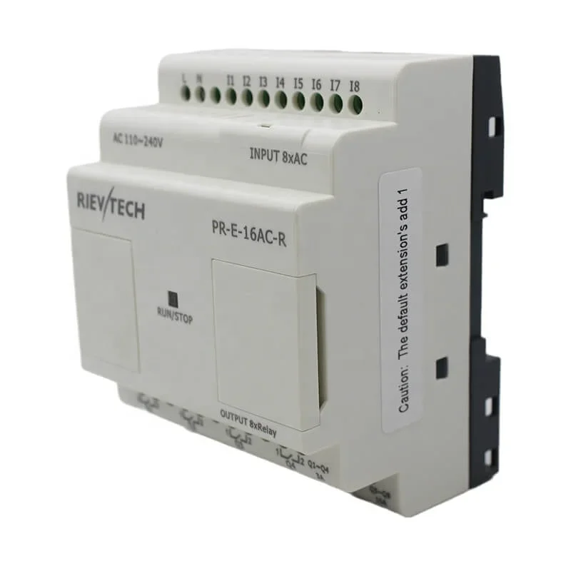 Программируемые логические системы PR-E-16AC-R на складе ПЛК RIEVTECH Учебный комплект plc