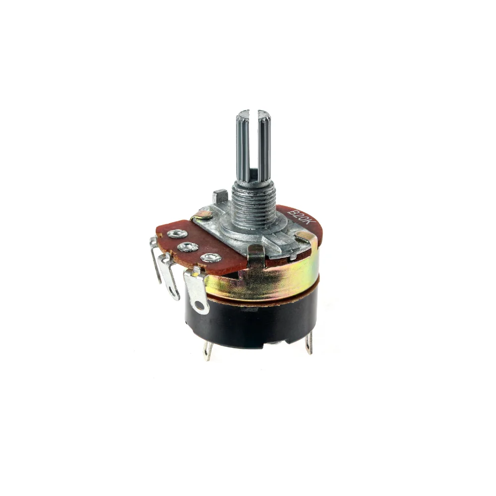

1PCS WH138-1 Adjustable Resistance Speed Regulator With Switch Potentiometer 5K 10K 20K 22K 50K 100K 250K 500K