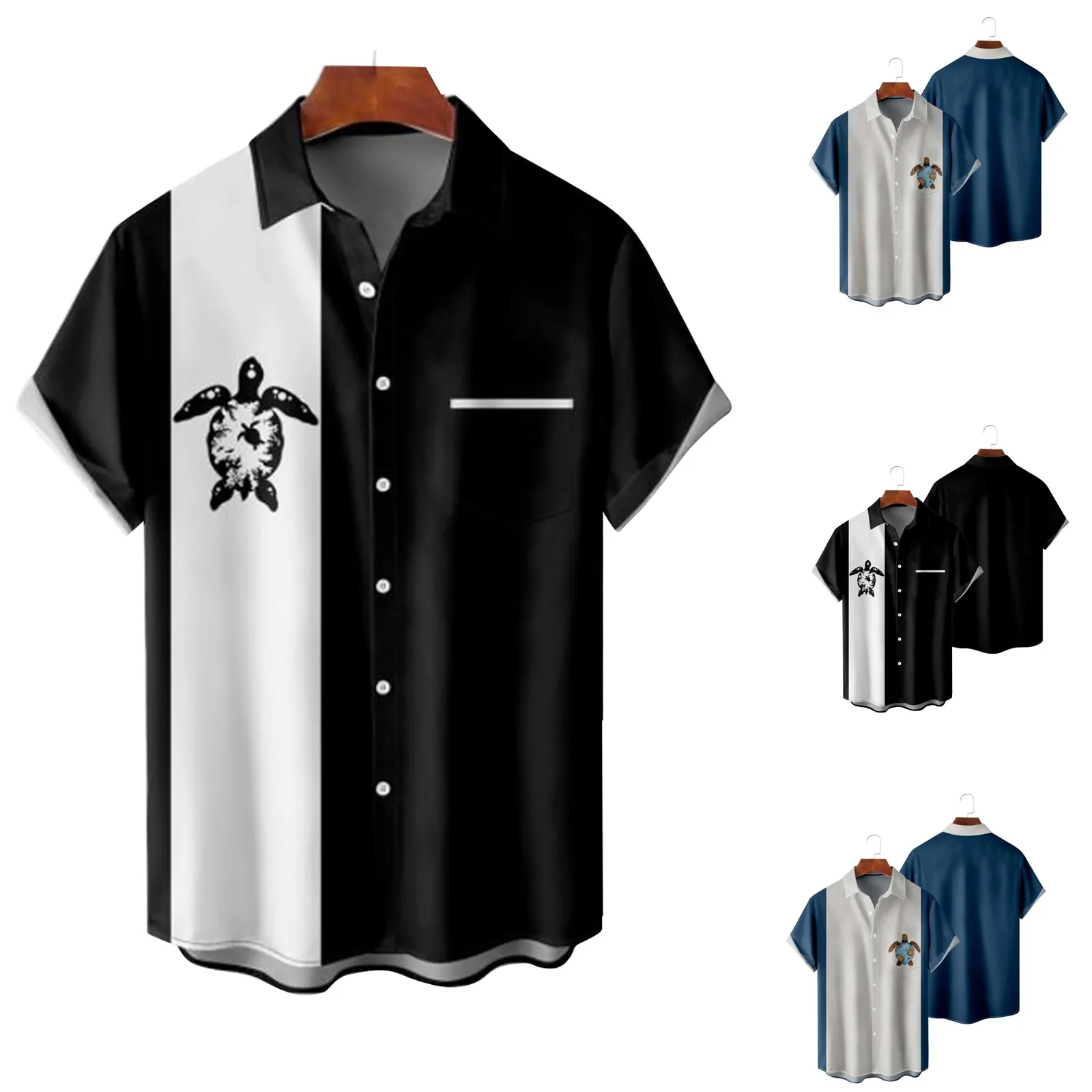 

Cotton T Shirts Men Soft Mens Printed Hawaiian Shirts Short Sleeve Button Down Beach Shirts Long Sleeve Polyester T Shirt Men