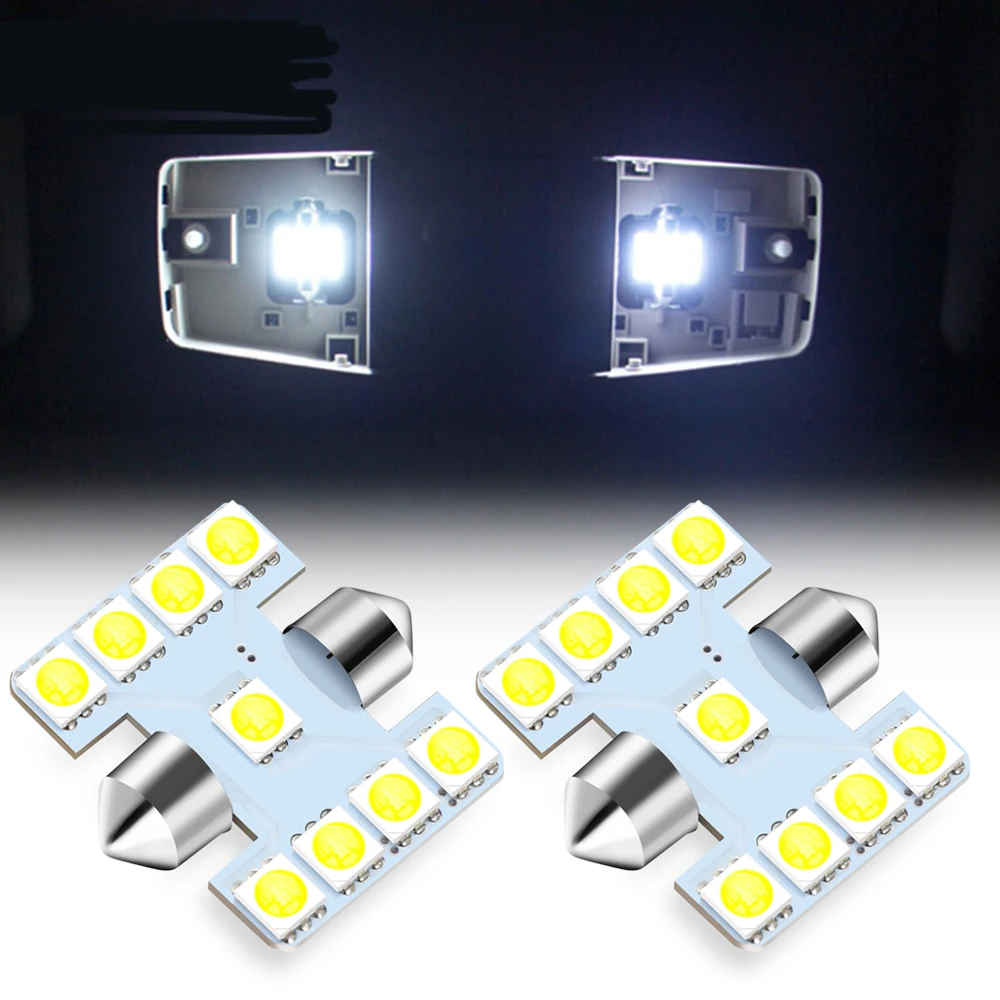 Festoon LED COB сигнальные лампы 31 мм автомобильные внутренние для чтения Toyota Camry 40 70 Rav4