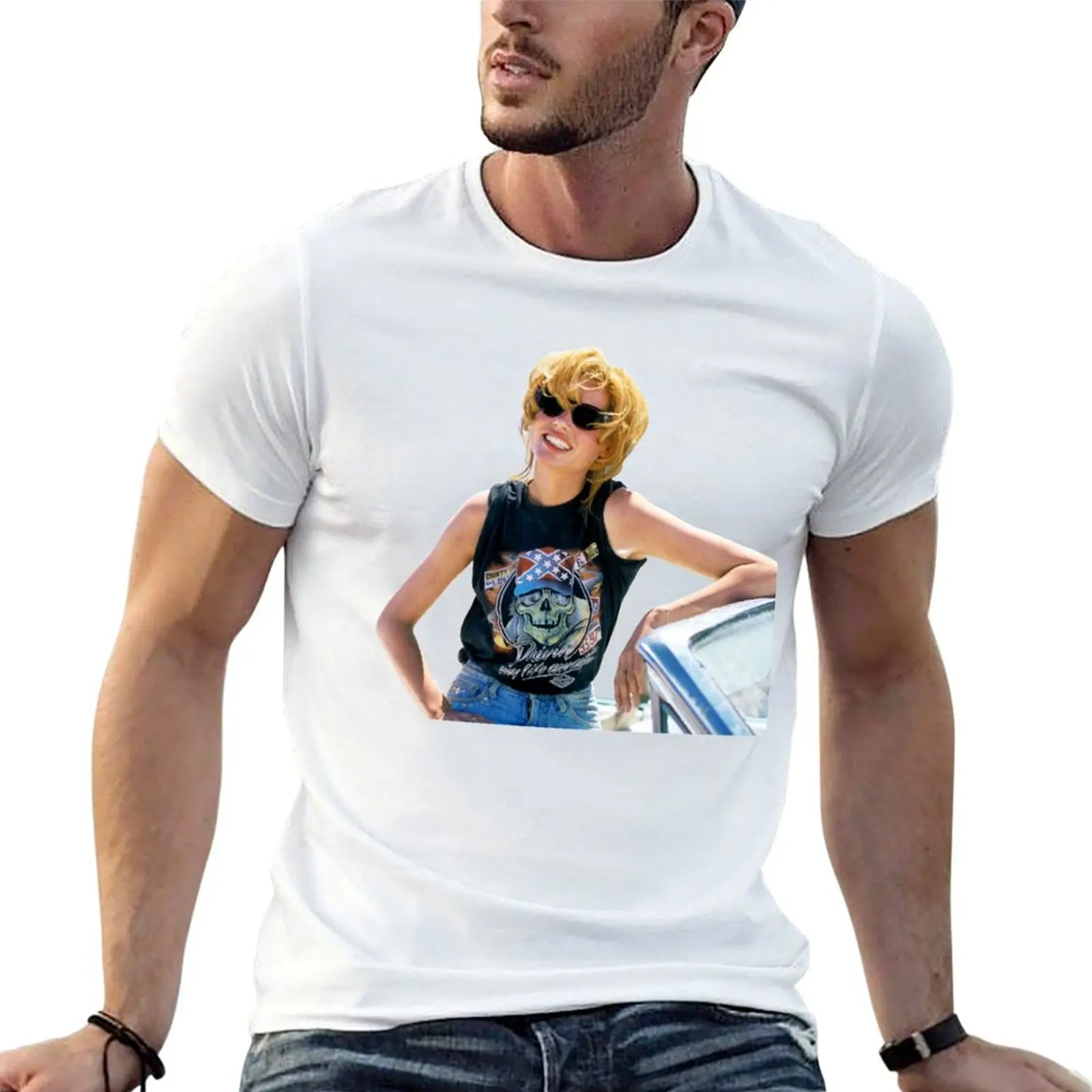 Футболка Geena Davis Thelma and Louise рубашки с забавными костюмами эстетичная одежда топы