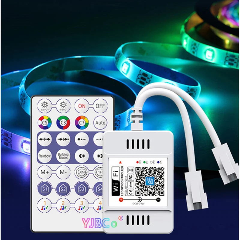 Пульт дистанционного управления со светодиодной лентой WS2812B WS2811 RGB DC 5 В 12 24 28