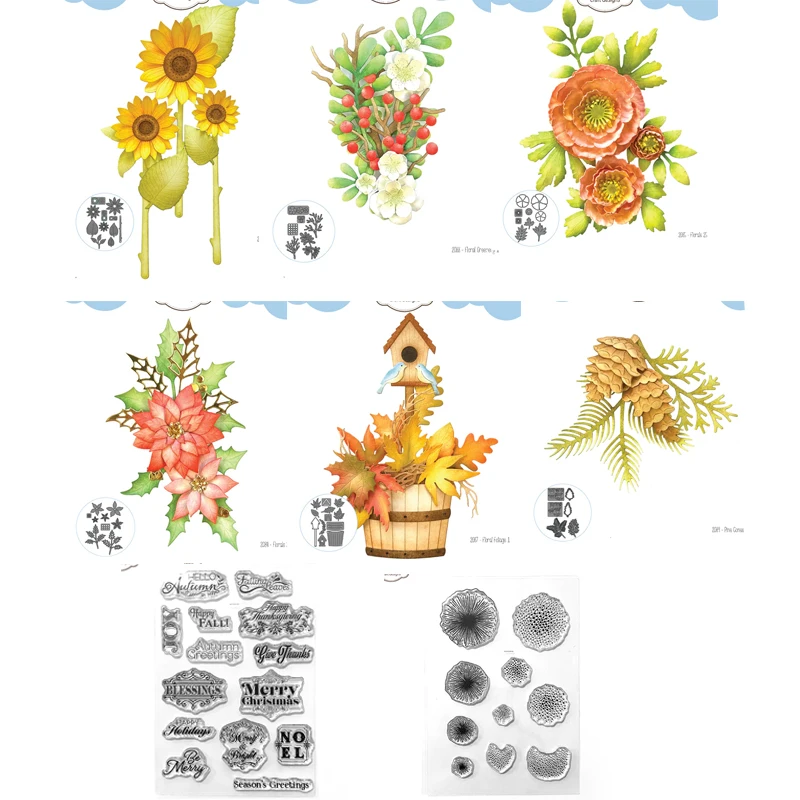 

Metal Cutting Die Arrival Flower Animal Metal Cutting Dies And DIY Scrapbook Embodying Paper Card Handbook Decorative Album