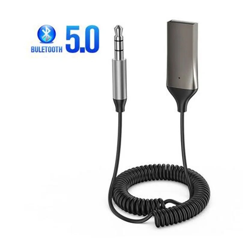 

Новый беспроводной адаптер Bluetooth 5,0 Aux USB к разъему 3,5 мм передатчик приемник аудио музыка автомобильный комплект громкой связи для автомобил...