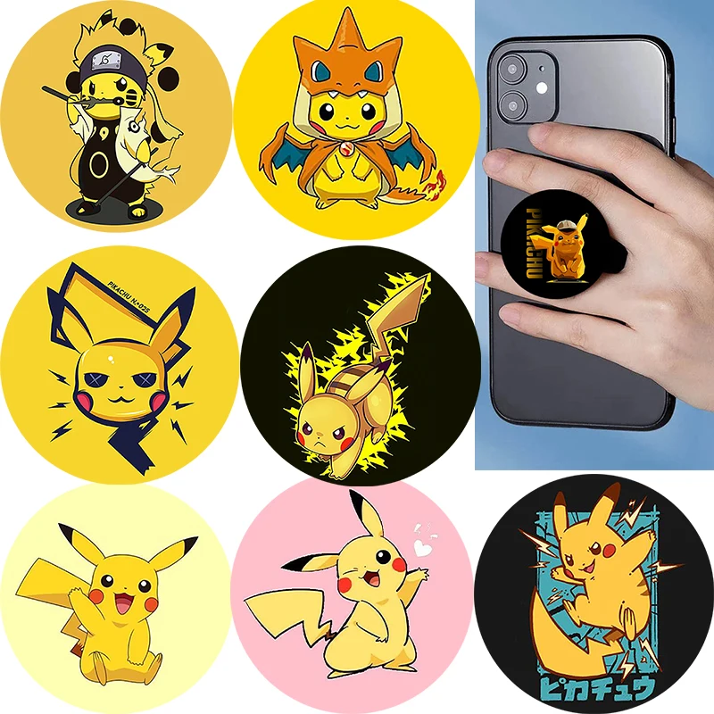 

Pikachu Popular Phone Socket Folding Phone Holder Stand Phones Grip Mobile Phone Accessories Soporte Movil For Apple iPhone