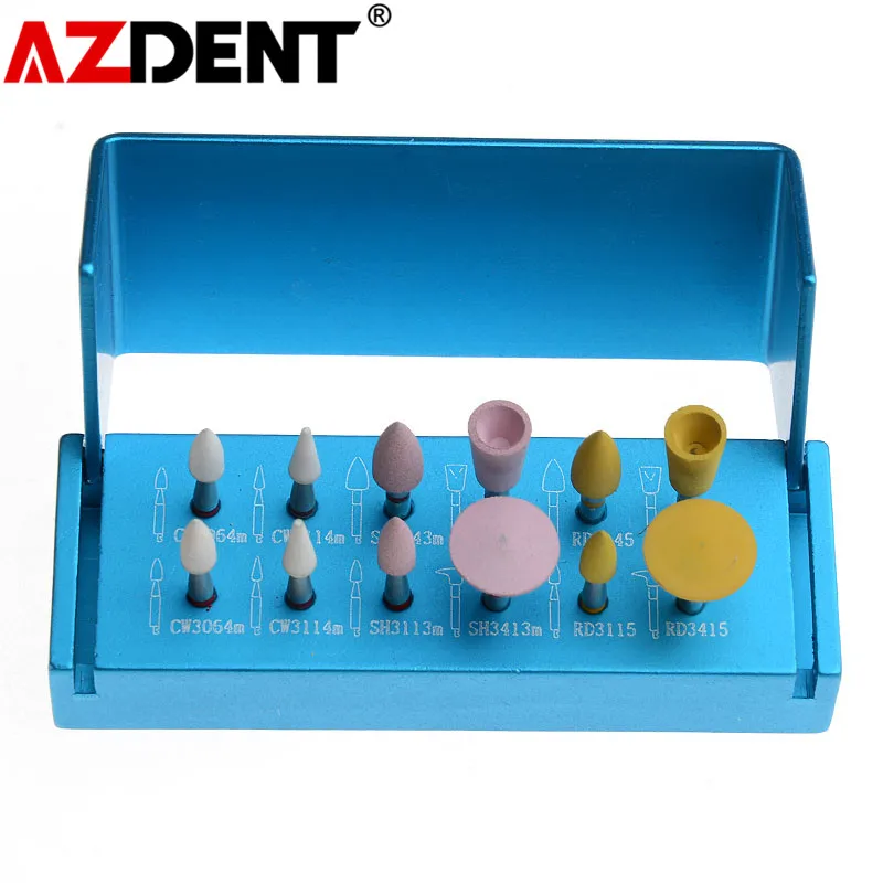 

Dental Porcelain Polishing Kit For Low Speed Contra Angle