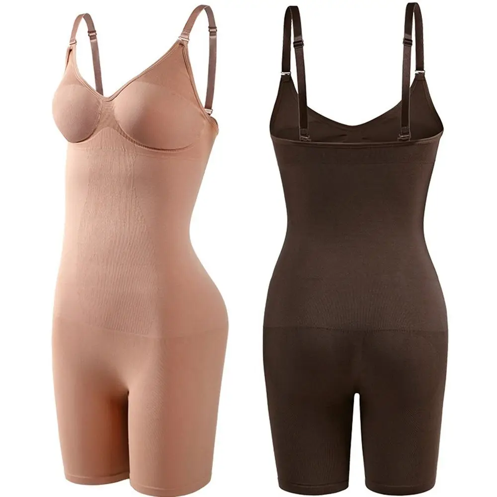 

Seamless One-Piece Body Corset Stretch Tummy Control Dupes Bodysuit Slim Body Shaper Women's Shapewear