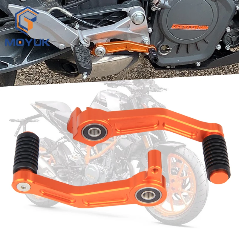 

For KTM Duke125 Duke390 Duke200 RC125 RC200 RC390 Duke/RC 125 200 390 Motorcycle CNC Billet Brake Pedal Lever Gear Shift Lever