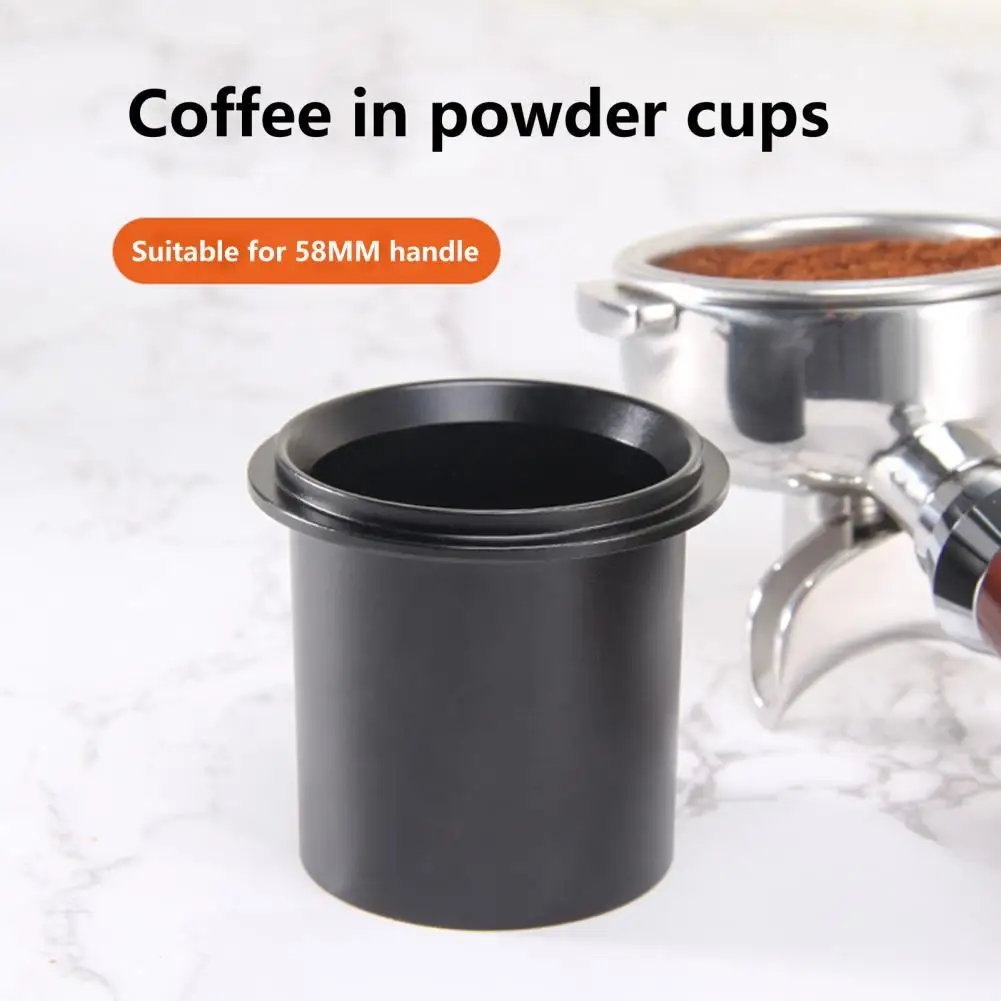 

Алюминиевая кружка для кофе дозатор 51/58 мм, кружка-дозатор для эспрессо, полированная кофейная пудра, питатель, кружка, аксессуары для кофе