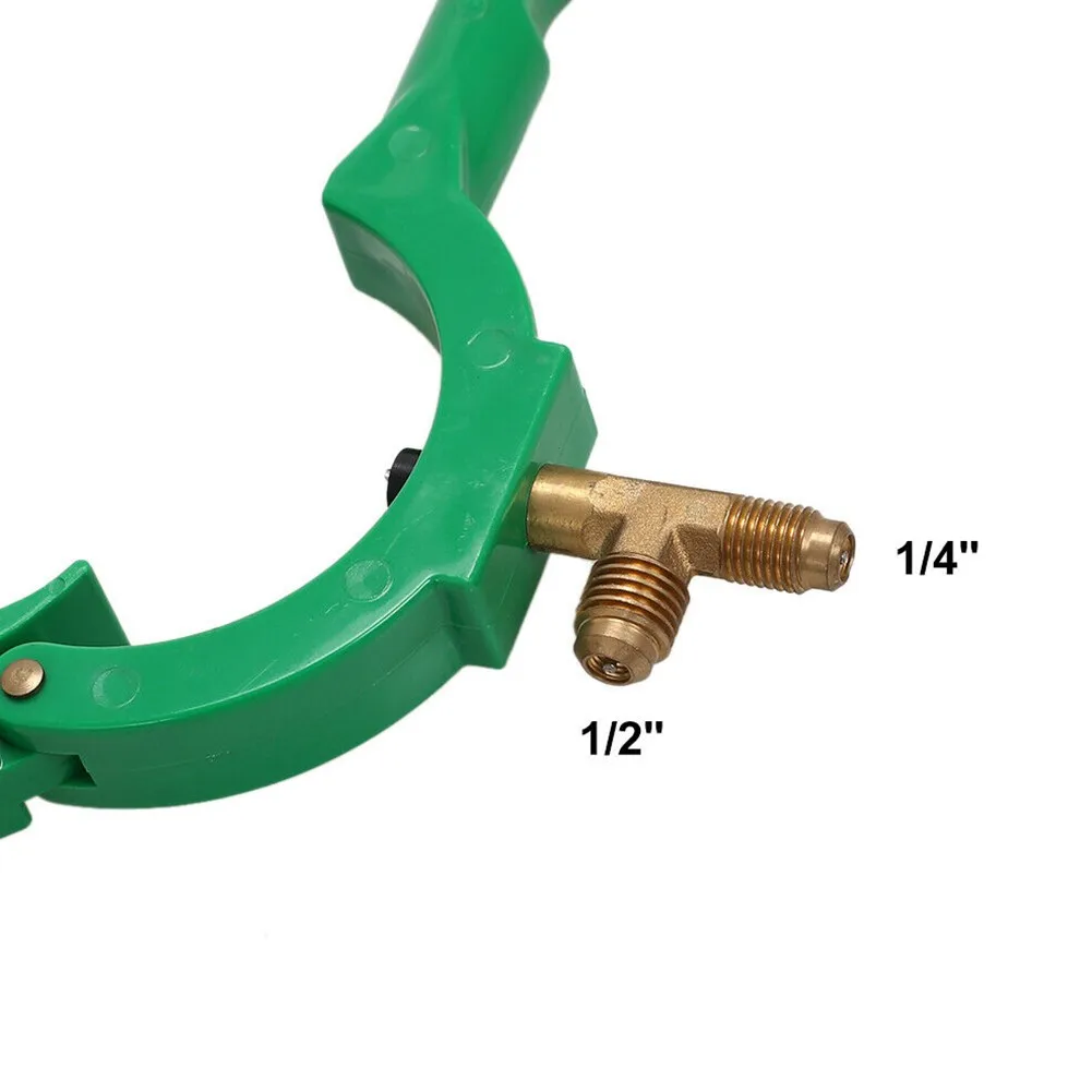 

Side Can Tap 3-in-1 Side Can Tap Plastic + Copper Valve R134A R12 Valve Side Mount