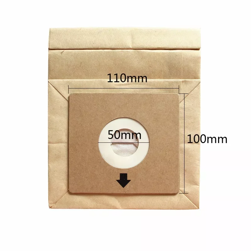 

Disposable Universal Vacuum Cleaner Bags 2 Layer Filtering 100*110mm Paper Dust Replacement Bag Z1550 Z2332 Vacuum Cleaner Parts