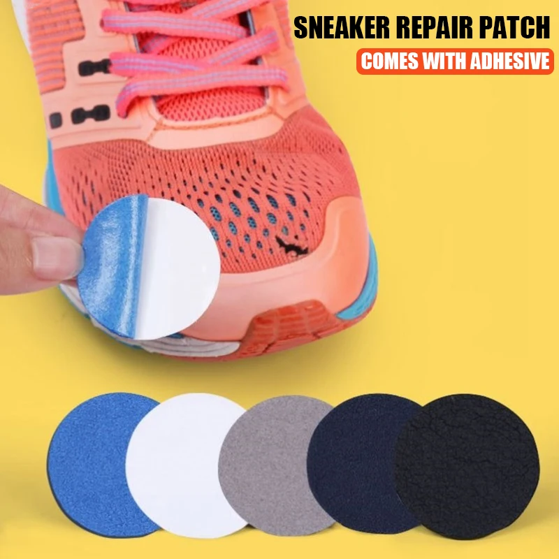 

Shoes Repair Mesh Worn Holes Shoes Repair Patches Heel Protector Sneakers Repair Stickers Shoes Heel Lining Anti-wear Heel Pads