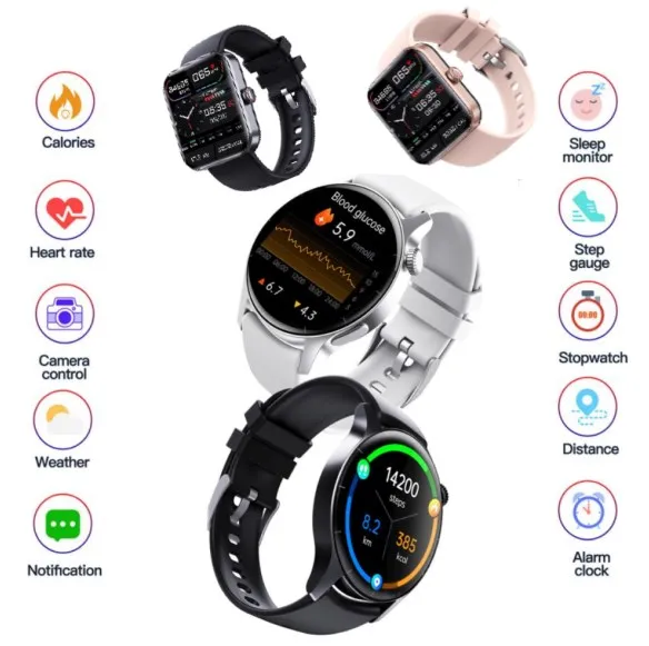 

1.35inch Full Color Display Heart Rate Monitor Blood Pressure Bracelet 24-hour Health Tracking Sport Fitness Bracelet Touchable