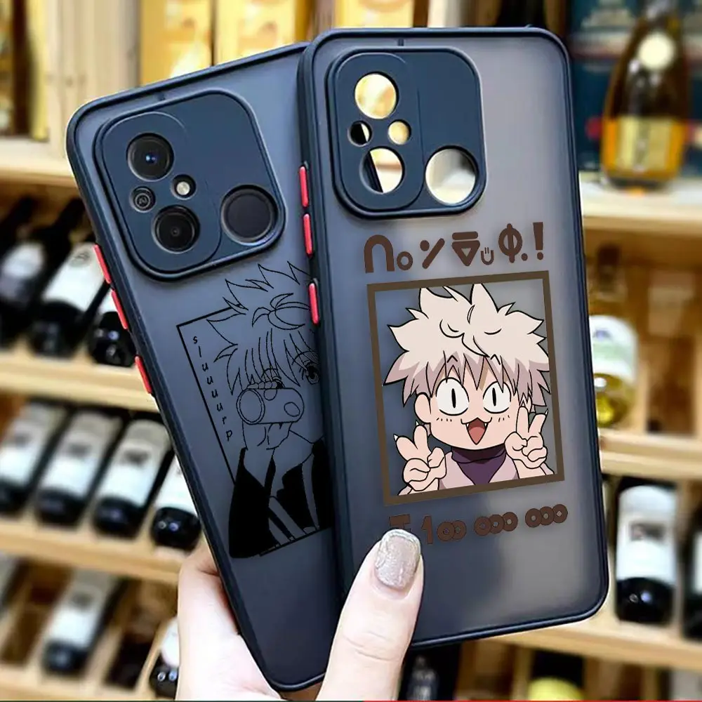 

Matte Case for Redmi A1 K50 K40 K30 K20 10X 10C 10 9C 9T 9A 9 8 7 PRO 4G 5G Case Funda Capa Shell Cover Anime Hunter x Hunters
