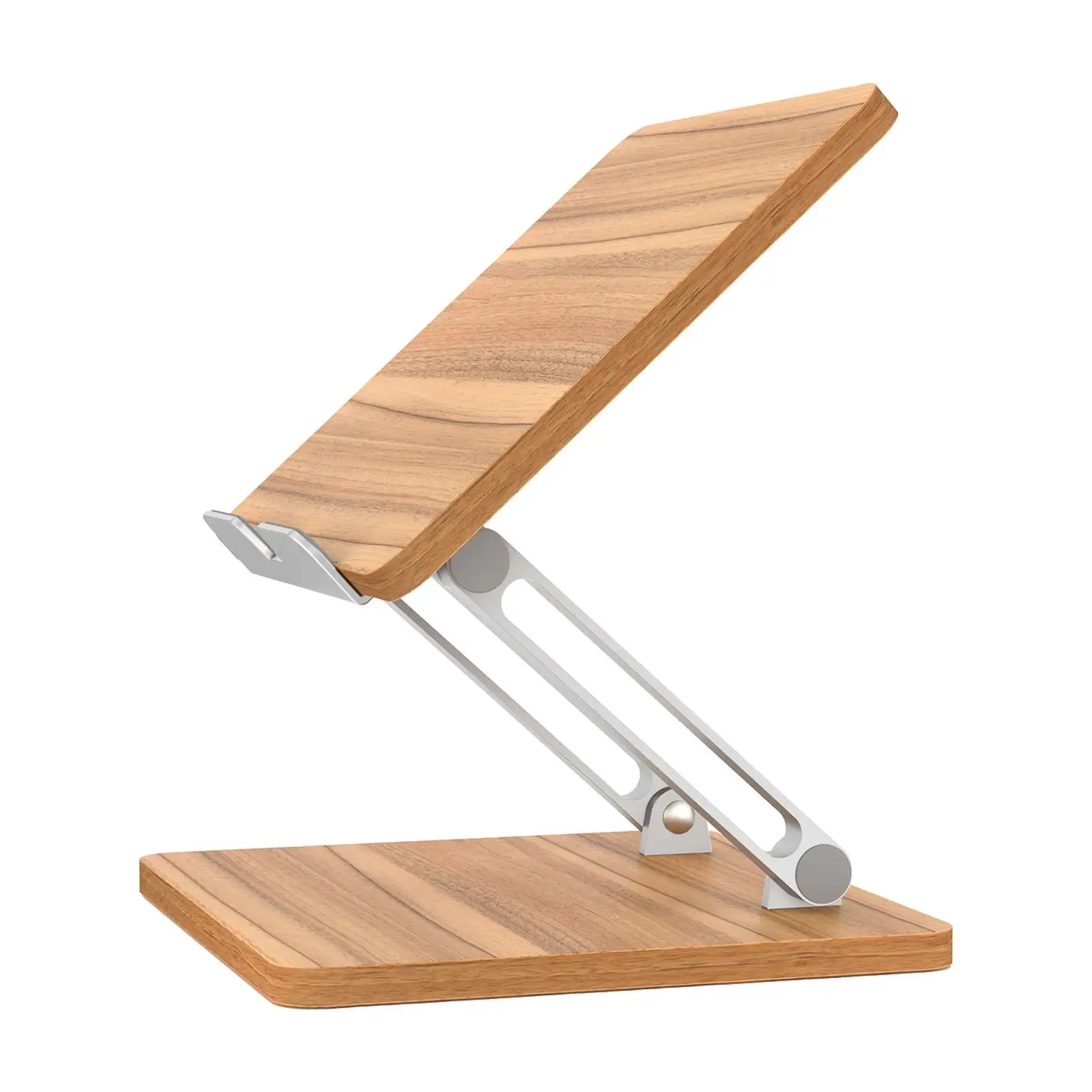 

Подставка для планшета складная деревянная, простое в использовании устройство с вертикальной или горизонтальной подставкой, легкая в использовании, для офиса, работы, игр