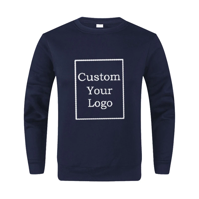 Свитшот с принтом логотипа на заказ