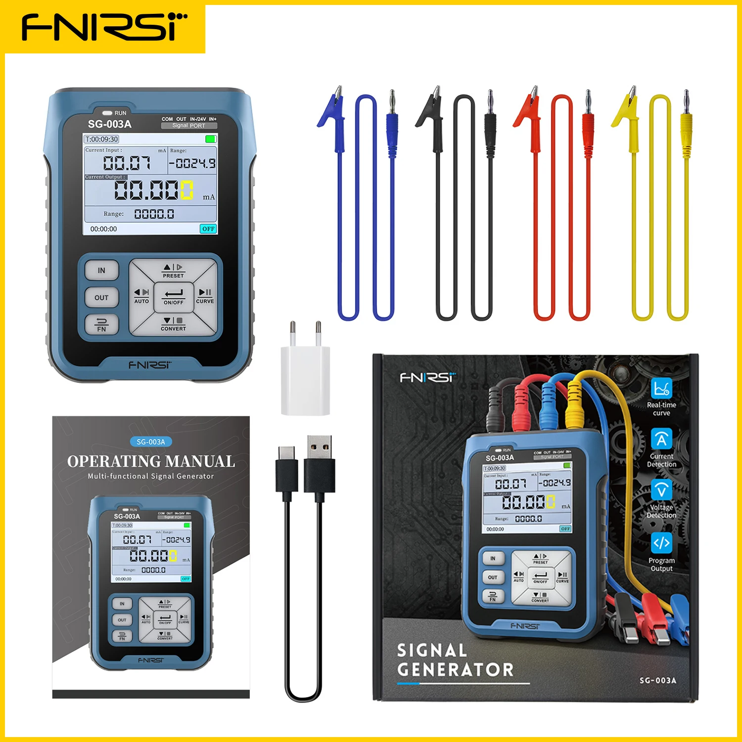 

FNIRSI Передатчик тока SG-002/SG-003/SG-004