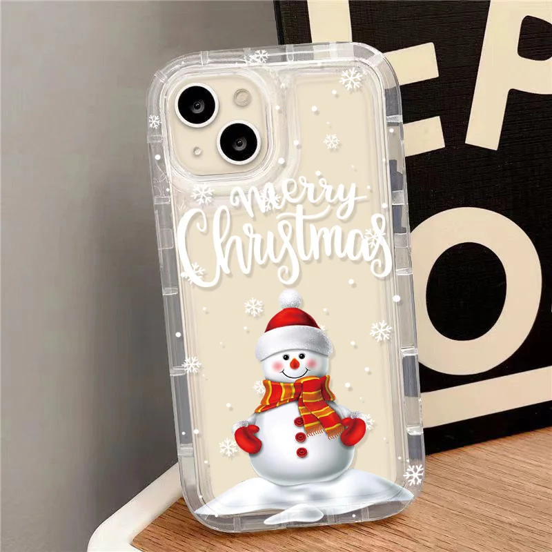 Christmas Case For Xiaomi Poco X6 Pro X3 M5S M5 C65 Redmi Note 13 5G 12 11 10 9 8 13C 12C 10C 9s 10s 11s 9T 9C NFC 9A Soft Funda