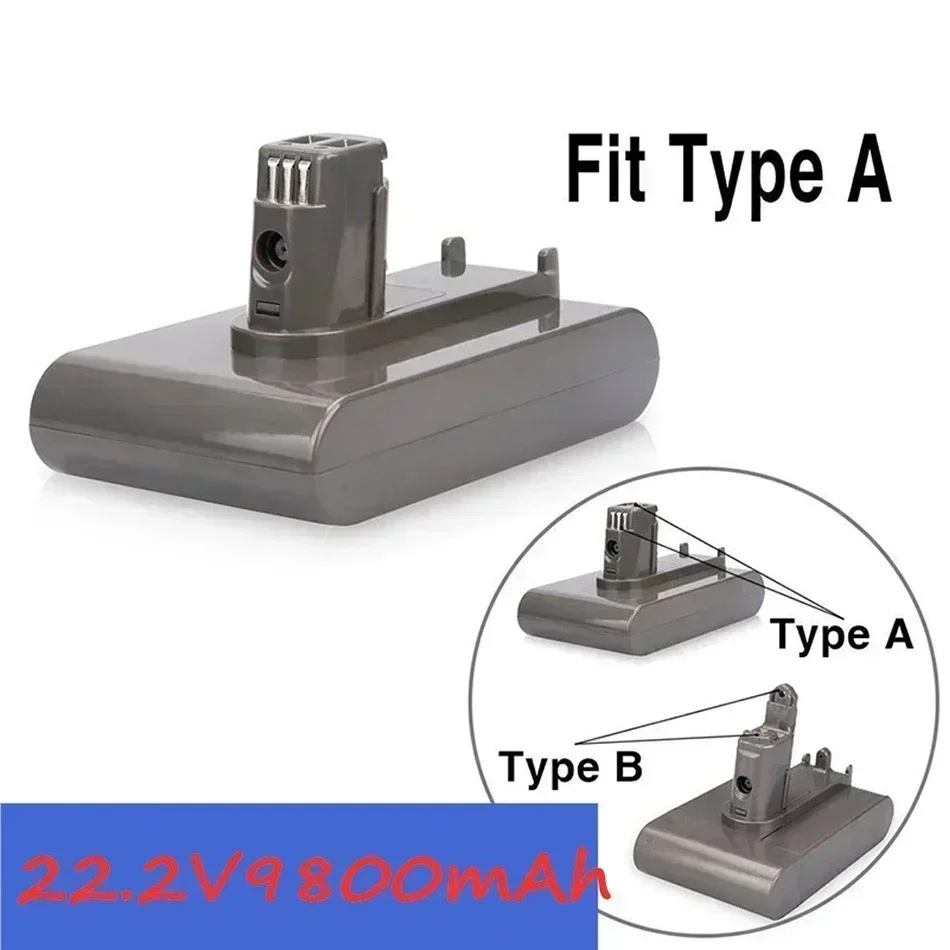 Литий-ионный вакуумный аккумулятор 22 2 В 8800 мАч (только подходит для Dyson DC35 DC45 DC31 DC34
