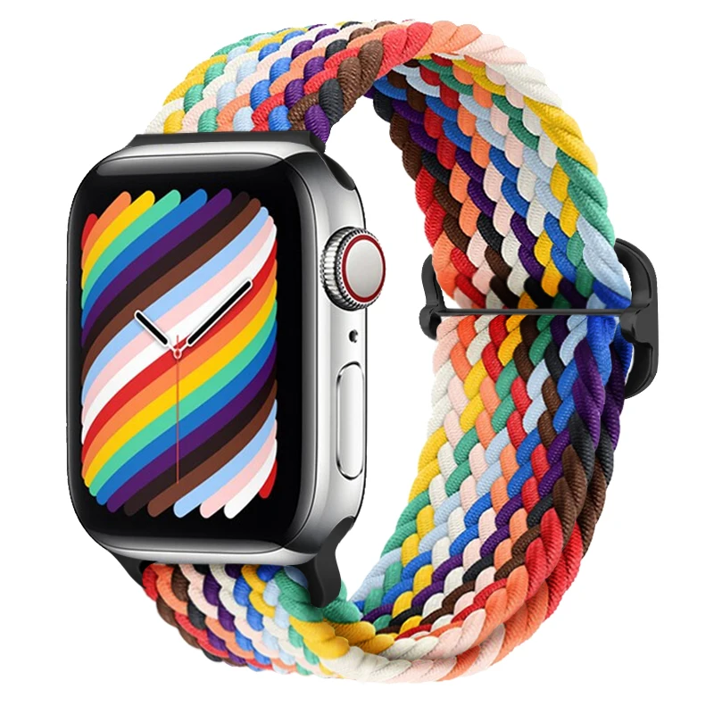Ремешок Плетеный премиум-класса для смарт-часов Apple Watch 42/44/45 мм |