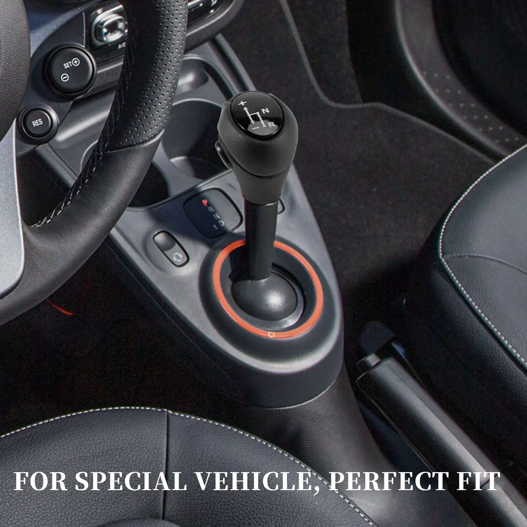 Ручка переключения передач автоматическая черная ручка для Smart Fortwo 450 451 1998-2014