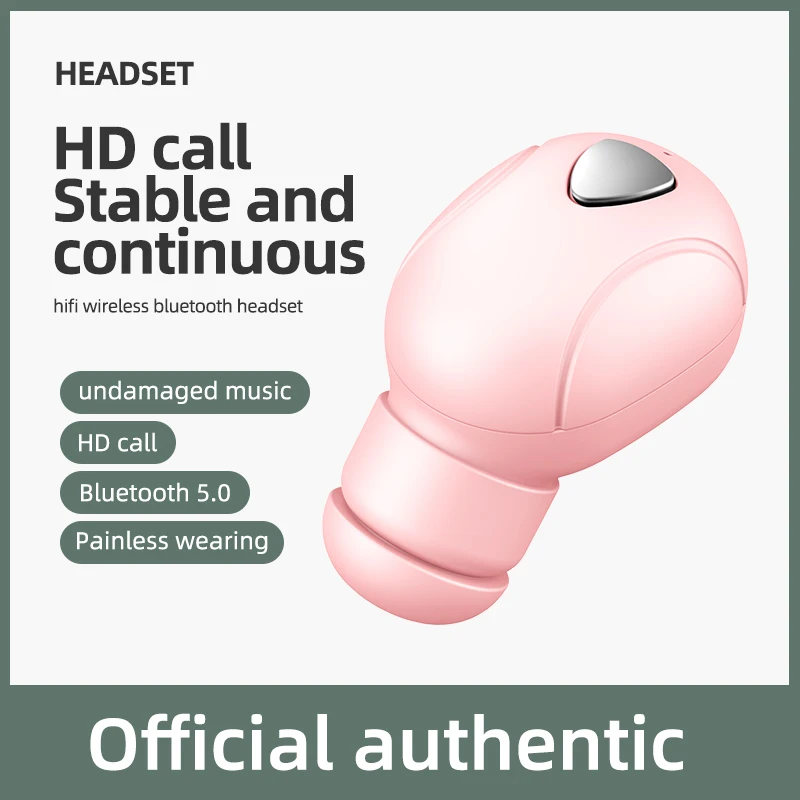 

New True Wireless Stereo LB7 Earphone With Mic Bluetooth-compatible 5.0 Mini Handsfree In-ear Sport Earbuds Headset 2022
