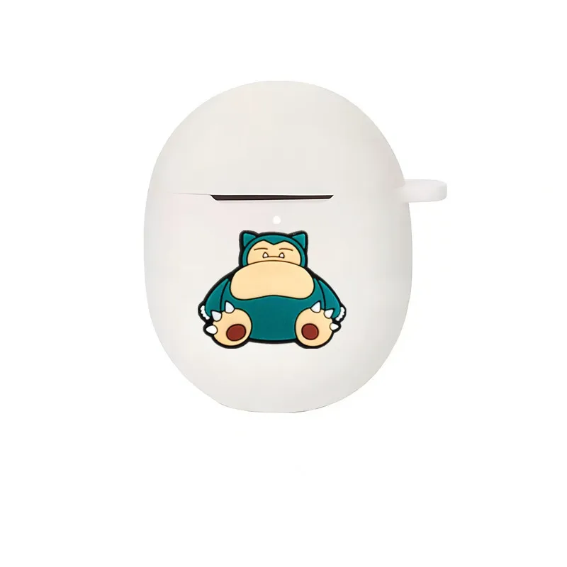 Фото Чехол для наушников Potdemiel Pokemon для Google Pixel Buds Pro 2/A-Series, силиконовый защитный чехол для беспроводных наушников с крючком №3
