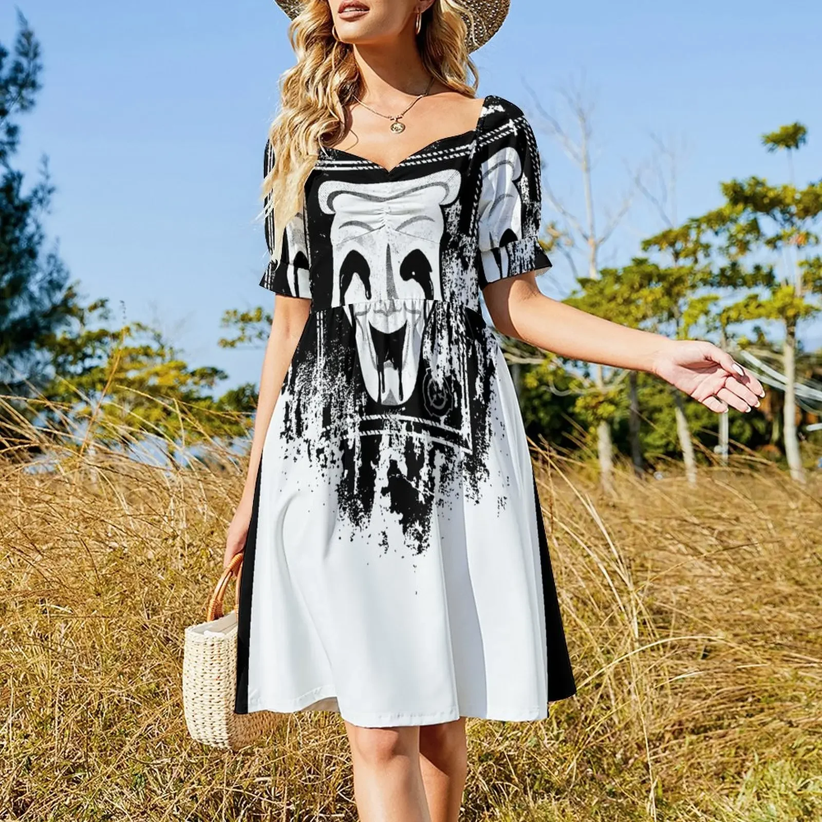 SCP-035 Possessive Mask SCP Foundation Платье без рукавов Secure Contain Protect Длинное платье