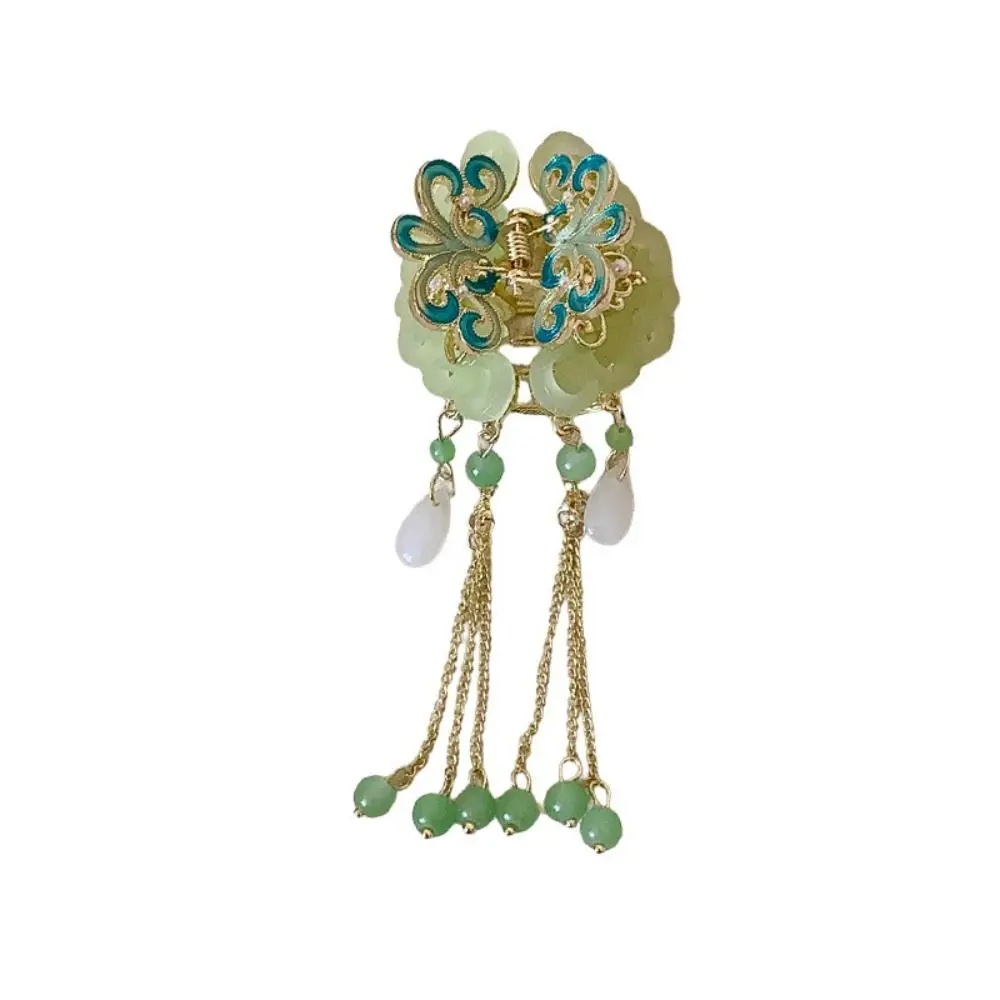 Персонализированные кисточки заколка для волос в форме бабочки маленькая