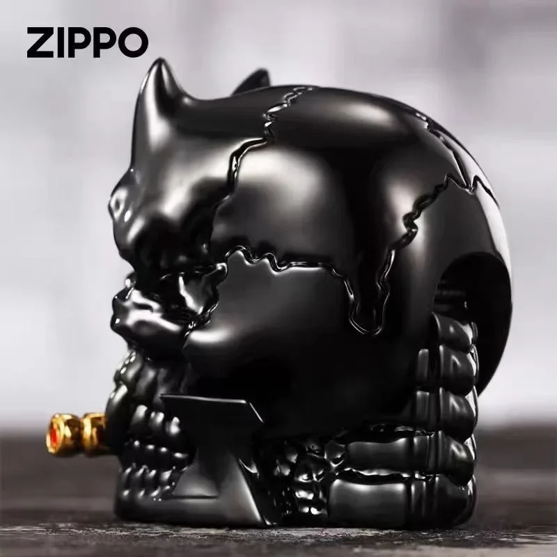 Zippo Death Knight Skeleton Black Зажигалка