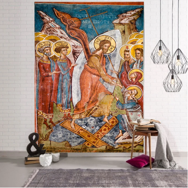 Гобелен Таро для украшения дома настенный гобелен в стиле хиппи богемное