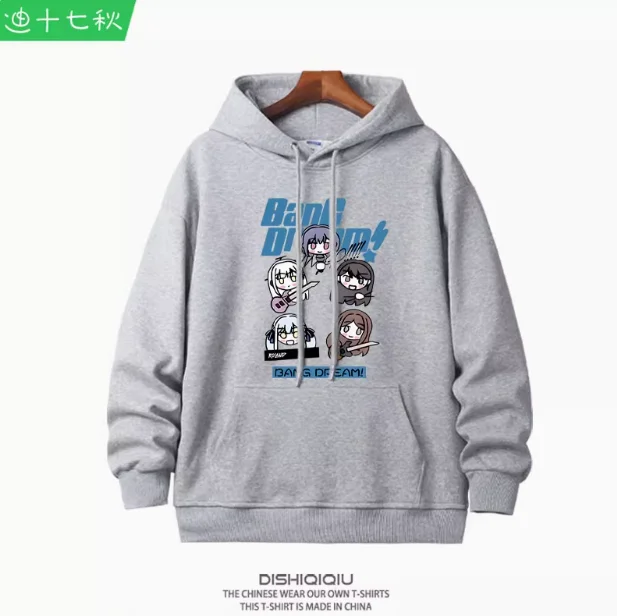 Аниме BanG Dream! Takamatsu Tomori Толстовка с капюшоном Косплей Осень Зима Мужчины Женщины