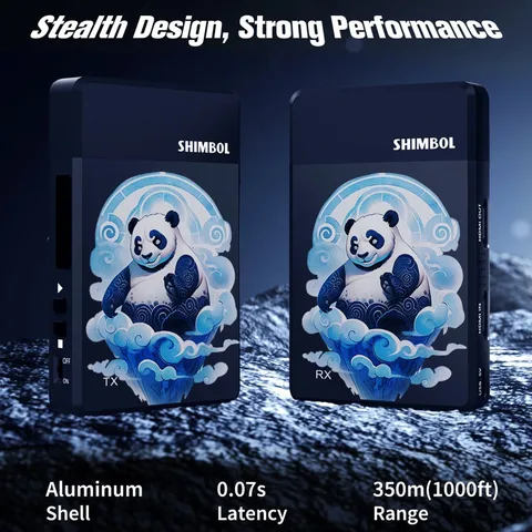 Shimbol TP Max Беспроводная система передачи видеосигнала 1000 футов 5G HDMI передатчик-приемник для прямой трансляции съемки потоковой передачи