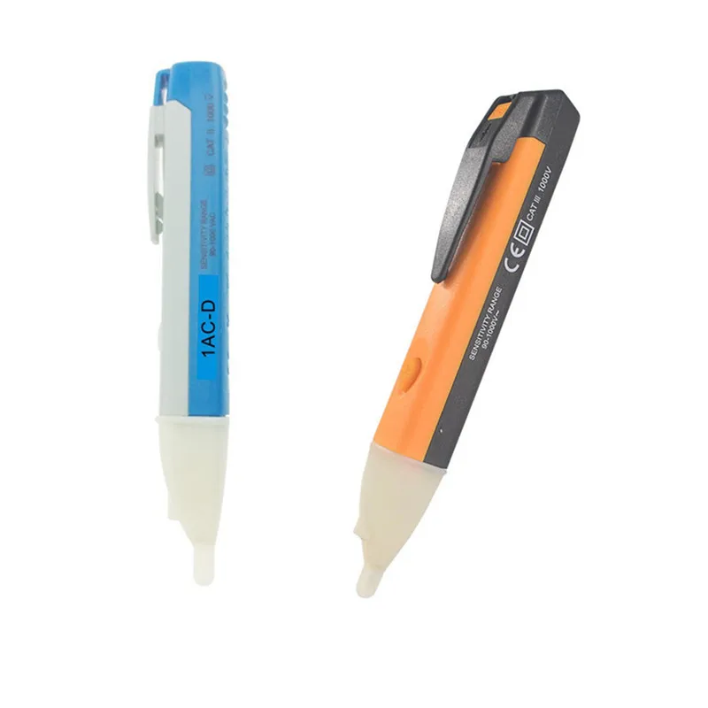 

100-500V 90-1000V 70-250V Waterproof Voltage Tester Inductive Voltmeter Electric Pen Detector Double Head Screwdriver Probe