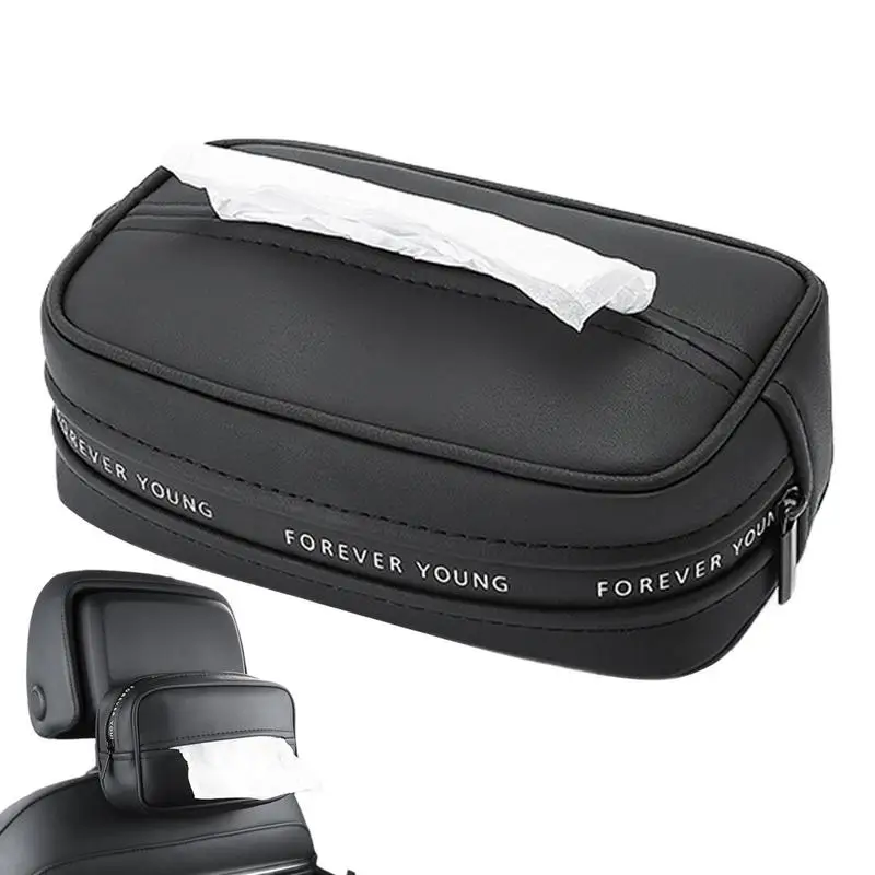 

Car Tissue Case Holder Car Backseat Tissues Box Adjustable Car Backseat Tissue Organization Car Backseat Tissue Holder For