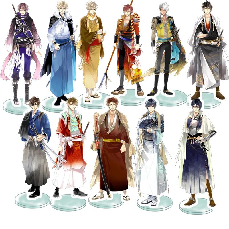 Подставка аниме Ikemen Sengoku Date Masamune Oda Nobunaga Sanada Yukimura акриловая фигурка дисплей