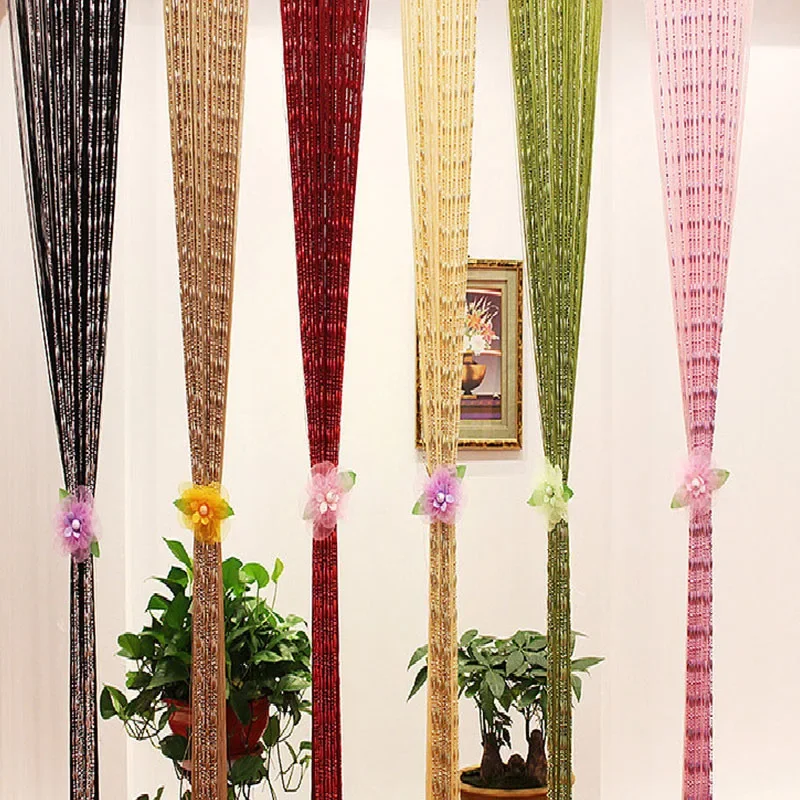 Цепочка-занавеска с бусинами 1x2 м