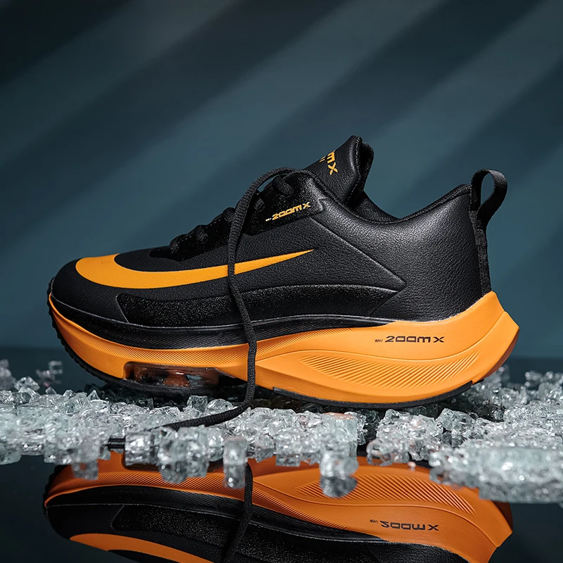 Xiaomi SALUDAS Luxury Sneakers Men Women Fashion Platform Casual Shoes Waterproof Leather Sneakers Unisex Outdoor Running Shoes