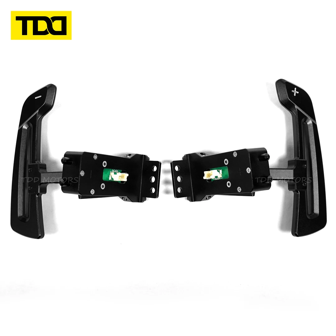 Фото TDD Fif для Porsche 718 Cayman gt4 991 Panamera 971 911 997 Карбоновые магнитные лепестки переключения передач Автоаксессуары №5
