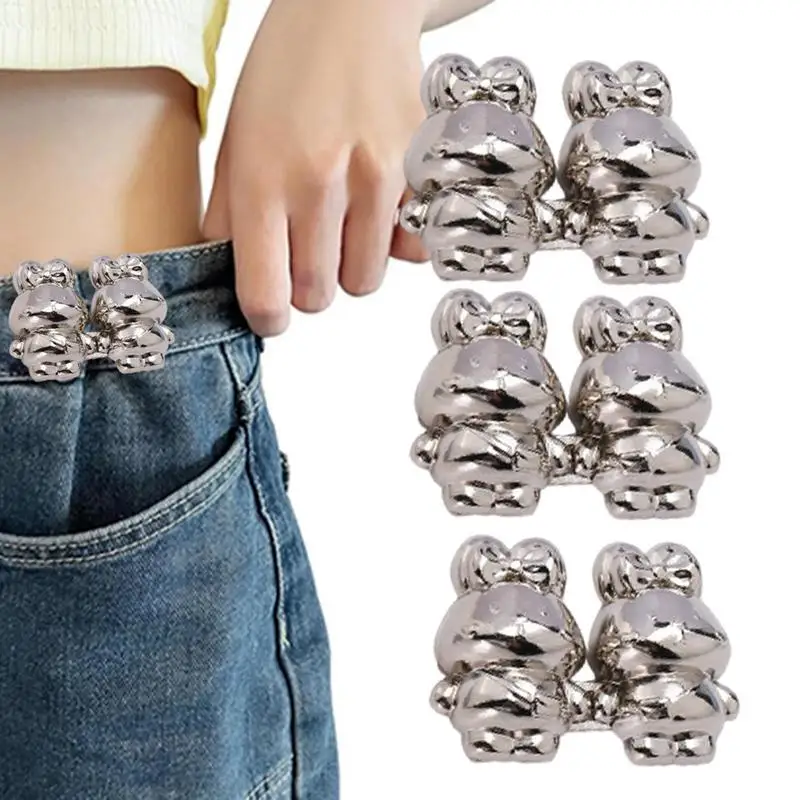 

3 шт., регулируемые съемные пуговицы для джинсов