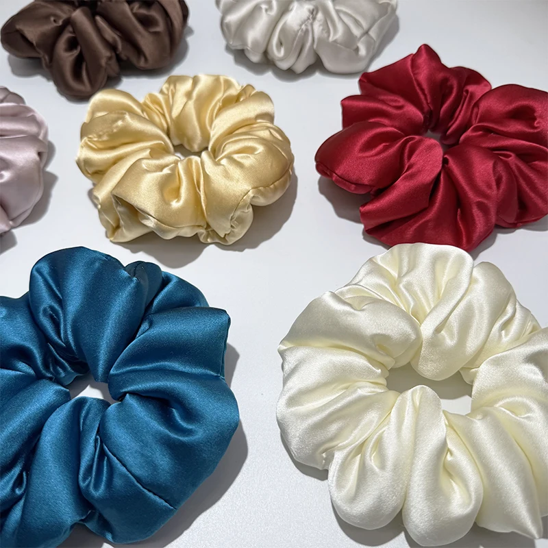 2024 резинки для волос из 100% тутового шелка шелковая подушка повязка на голову