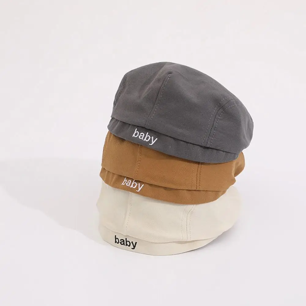

Модная простая Осенняя хлопковая Повседневная Весенняя Кепка с козырьком для Детей Кепка для мальчиков Кепка в Корейском стиле детский берет