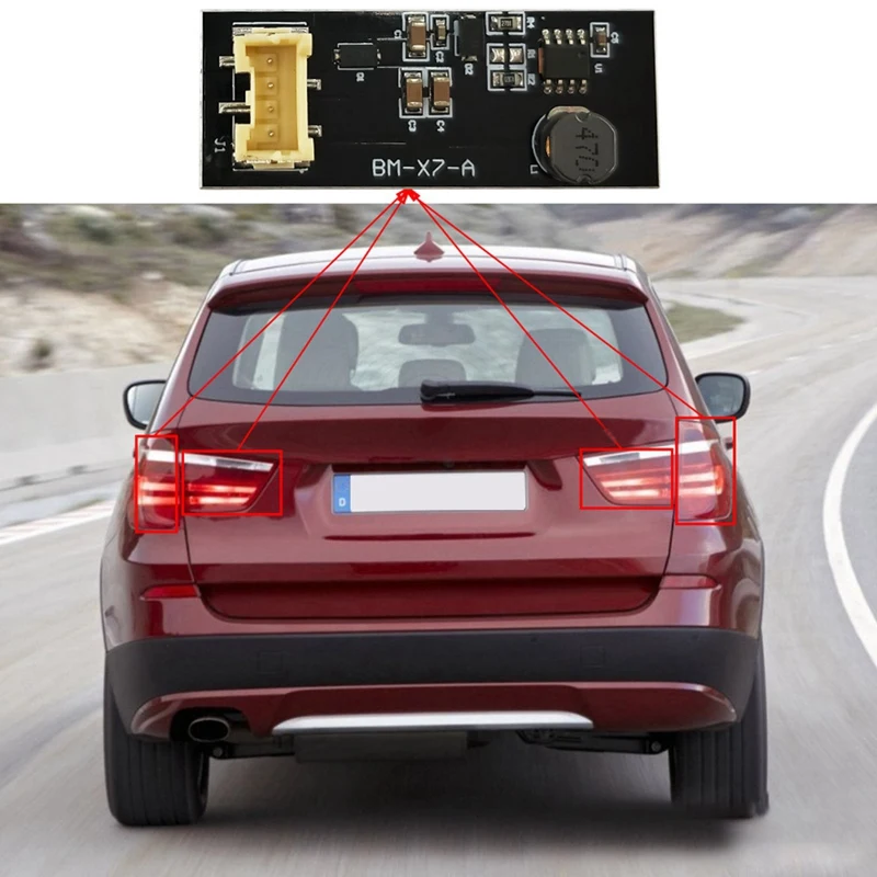 Для BMW X3 F25 2011-2017 задний драйвер B003809.2 светодиодный подключи и играй ремонт