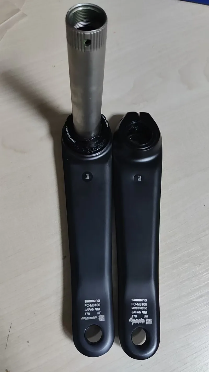 Shimano Deore XT FC-M8100 Шлифовальный код шатуна 165 мм 170 175 Оригинальный 12s для горного