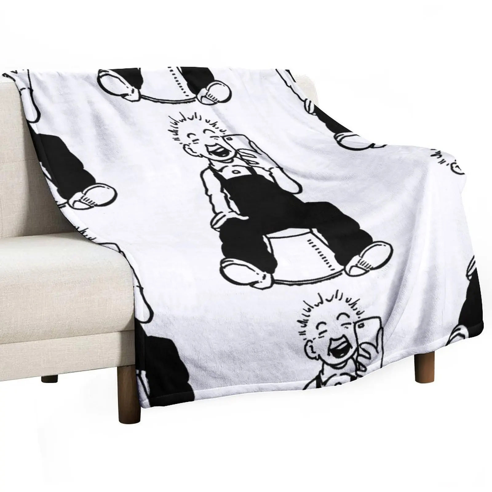 Одеяло для селфи Oor Wullie модное зимнее одеяло кровати