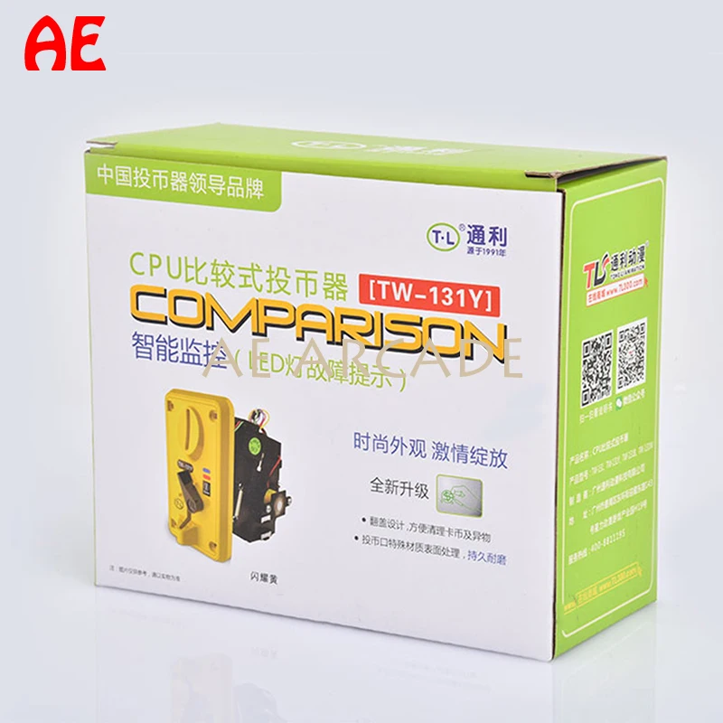 TW-131 ЦП приемник монет для торгового автомата лаундромат аркадных игр Jamma