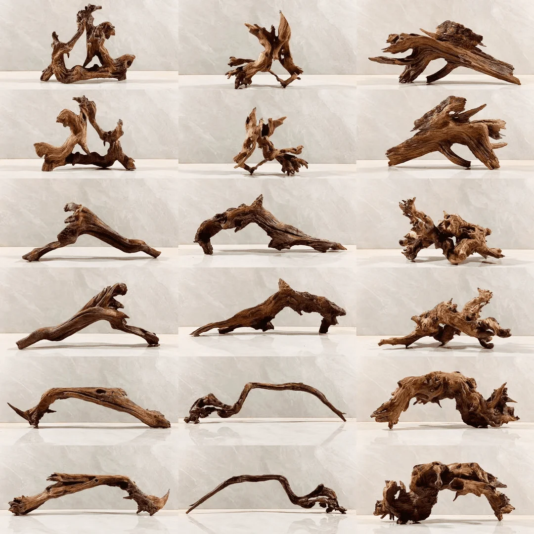 Деревянный аквариум из дрифта XXL