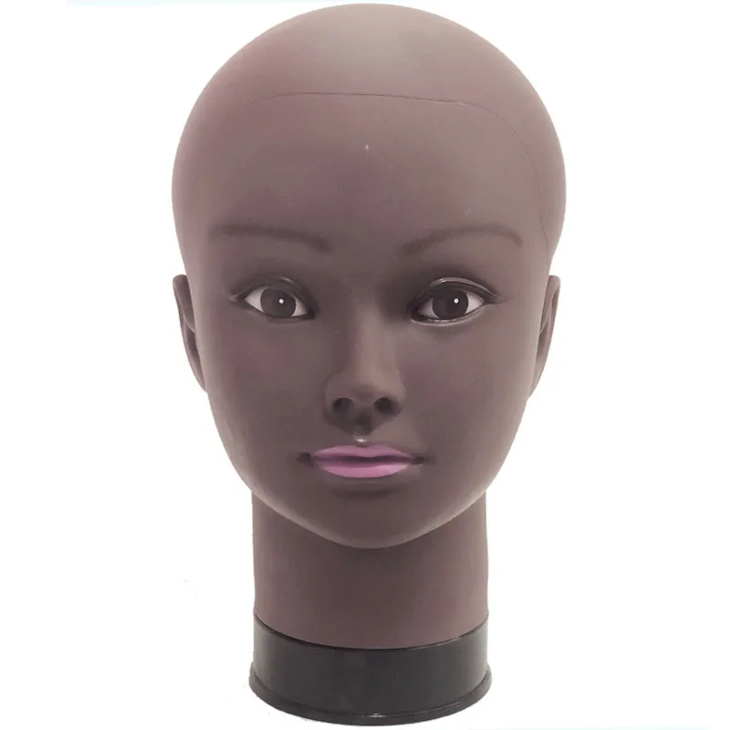 Female Mannequin Head Model For Making Wig Hat Jewelry Display Cosmetology Manikin Hairdressing Doll Afro Hairdresser With Tpins
