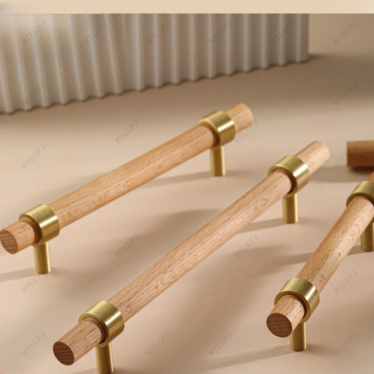 Ручка из массива дерева дверная ручка для китайского шкафа ореха деревянный ящик