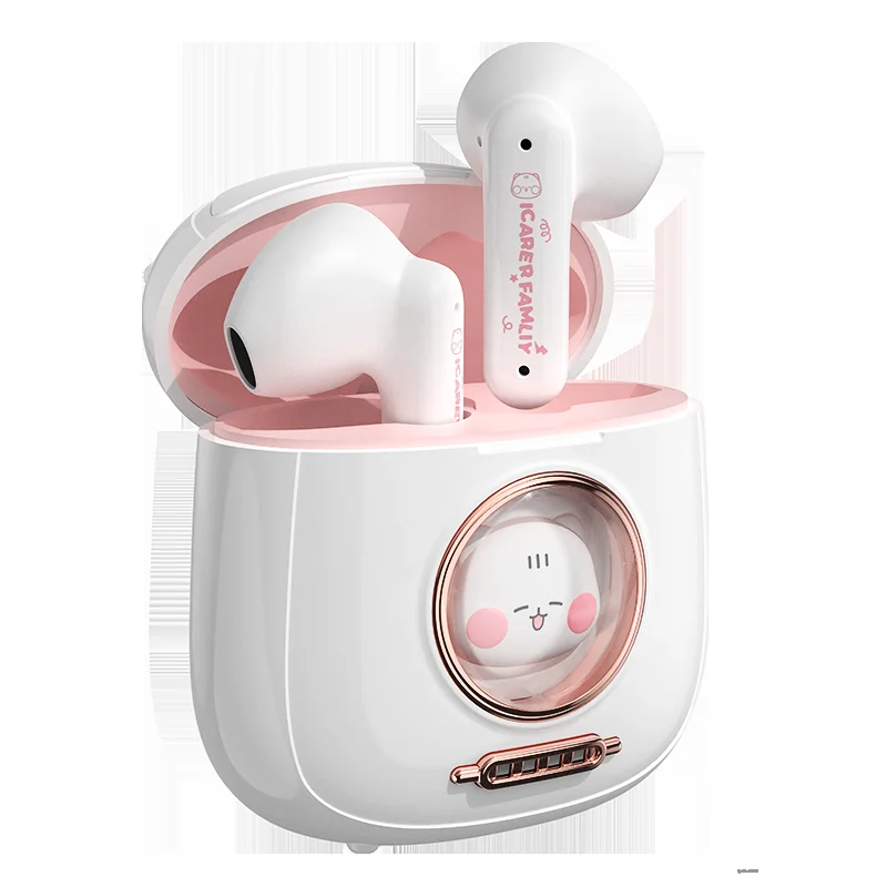 

Aike Family Tws Wireless Bluetooth Earphone Girl Cute Earphone Gift